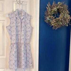 Women Turtles & Tees Masters in Bloom Peri Darby Polyester & Spandex Golf Dress